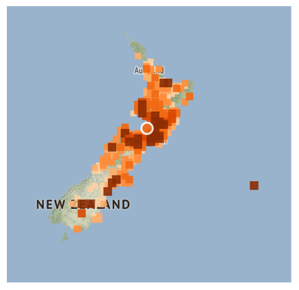 Earthquake in New Zealand